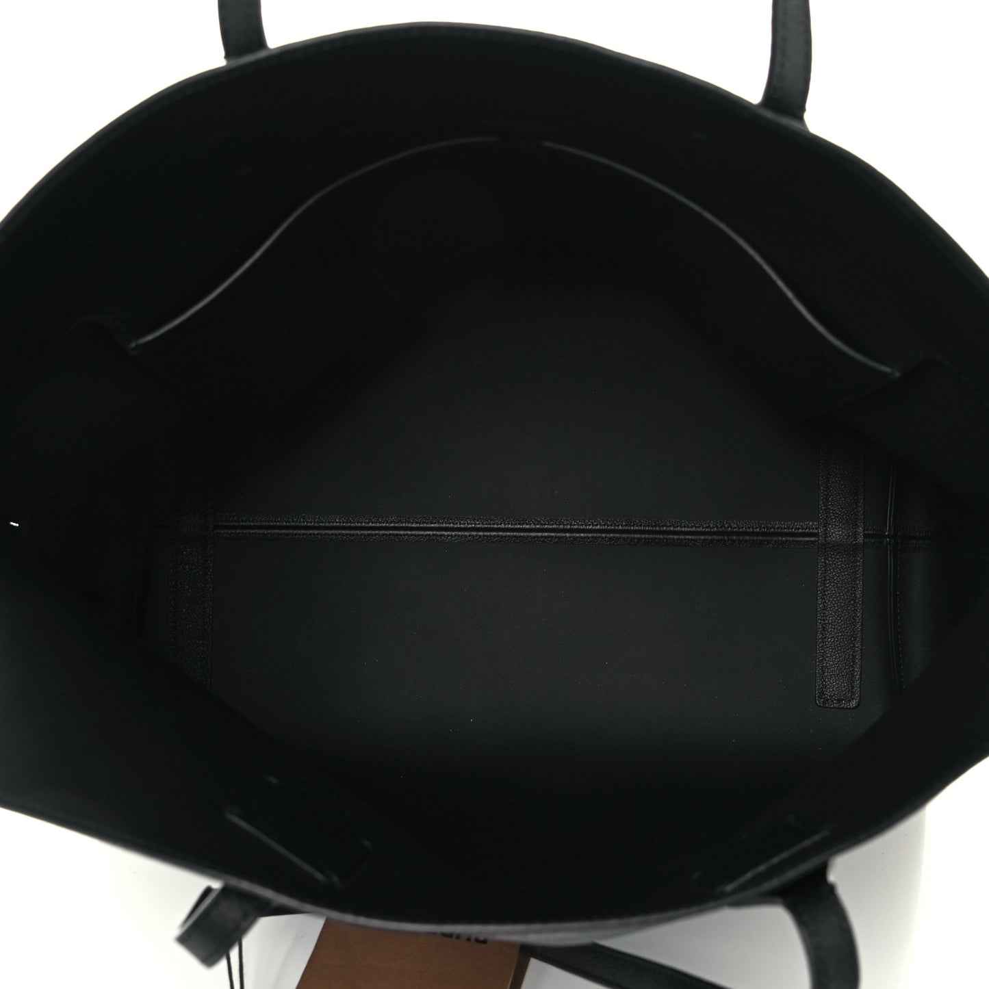 Calfskin Large Society Tote Black