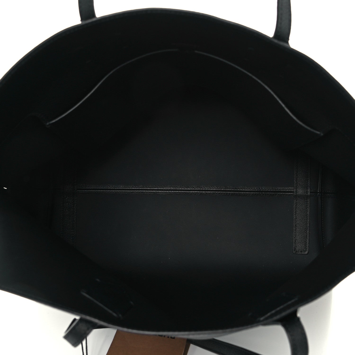 Burberry Calfskin Large Society Tote Black 5 of 9