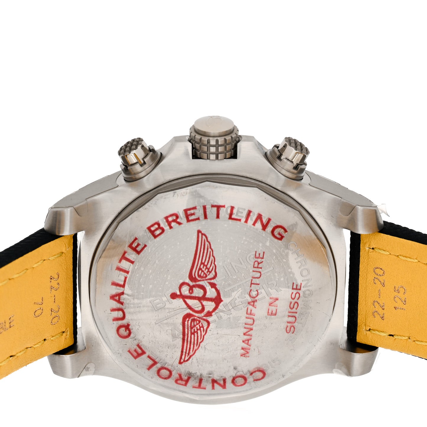 Stainless Steel Nylon 45mm Avenger Chronograph GMT Automatic Watch Blue A24315