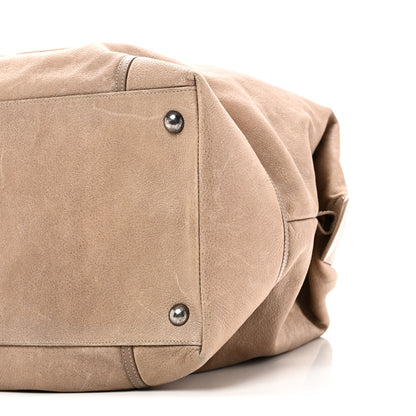 Chanel Washed Calfskin Tote Beige 10 of 10