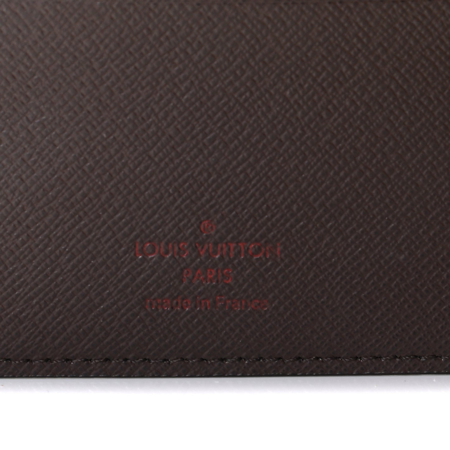 Damier Ebene Medium Ring Agenda Cover