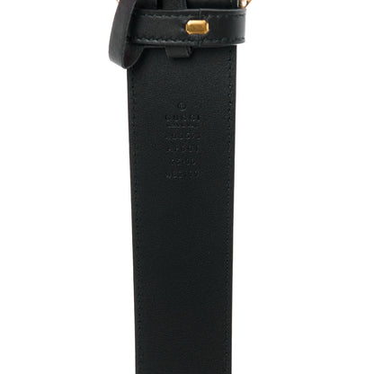 Gucci Calfskin Double G 40mm Belt 75 30 Black 3 of 5