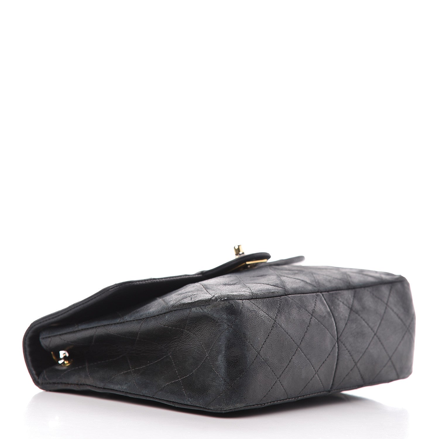 Chanel Lambskin Quilted Mini Square Flap Black 4 of 27