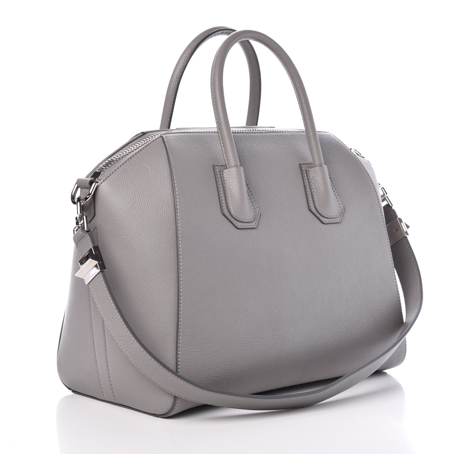 Givenchy Sugar Goatskin Medium Antigona Pearl Grey 4 of 9