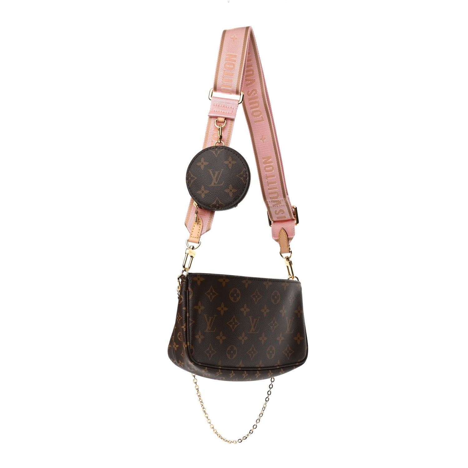 Louis Vuitton Monogram Multi Pochette Accessories Rose Clair 2 of 13
