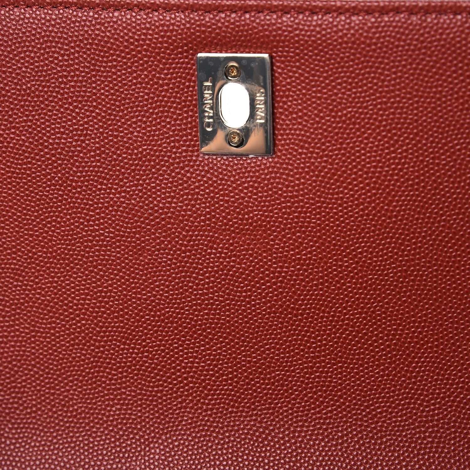 Chanel Caviar Quilted Medium Business Affinity Flap Dark Red 8 of 9