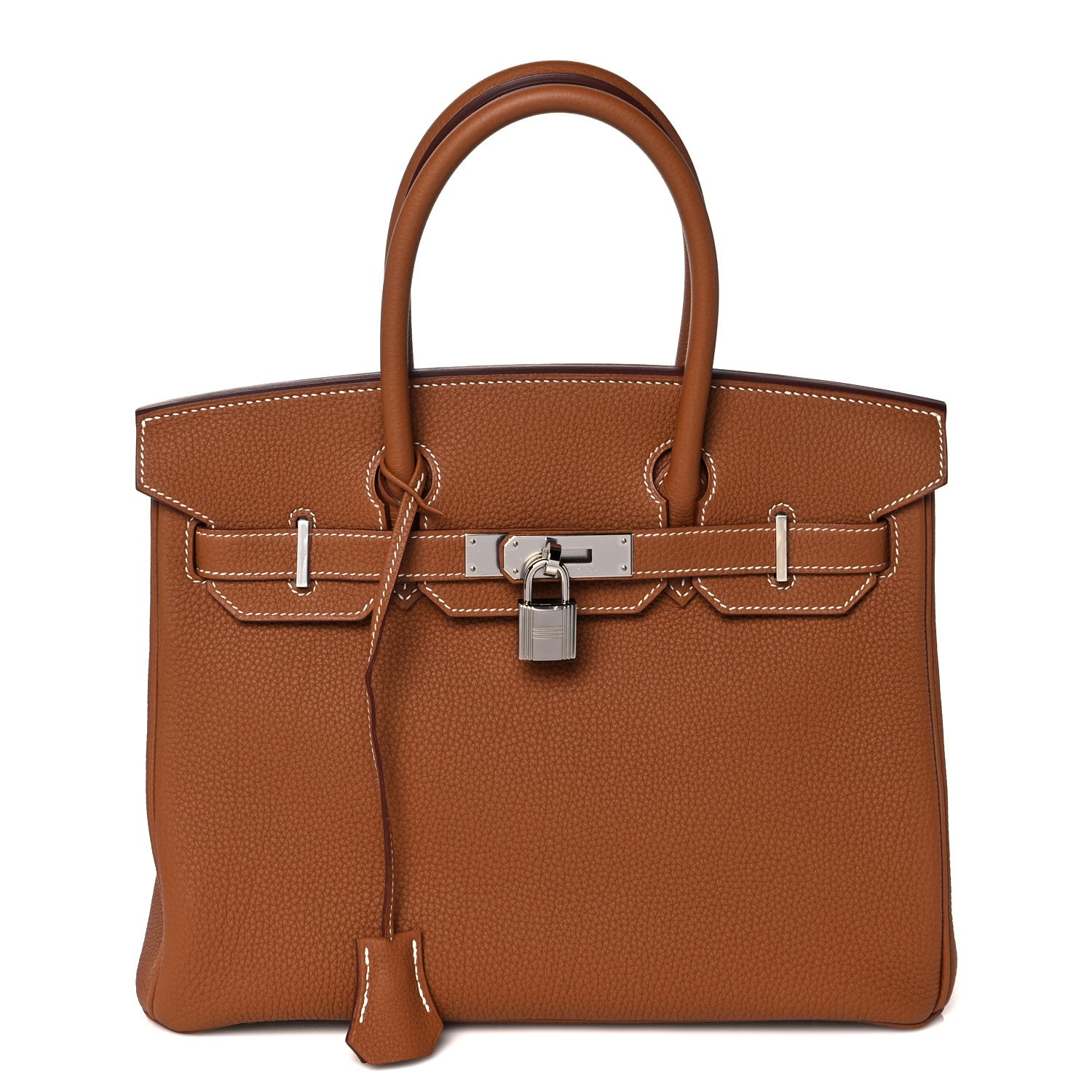 Hermes Togo Birkin 30 Gold 1 of 11