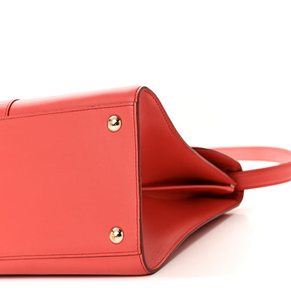 Delvaux Box Calfskin MM Brillant Satchel Sunset 11 of 12