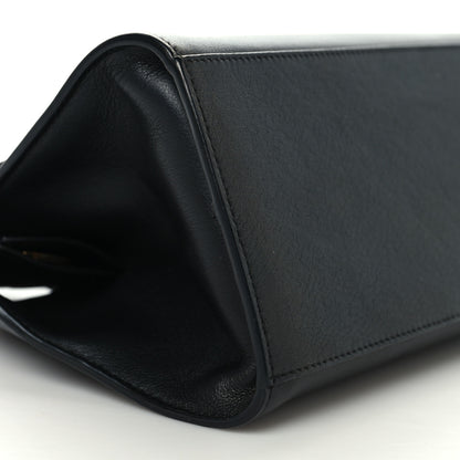 Salvatore Ferragamo Calfskin Mini Hug Bag Black 8 of 9