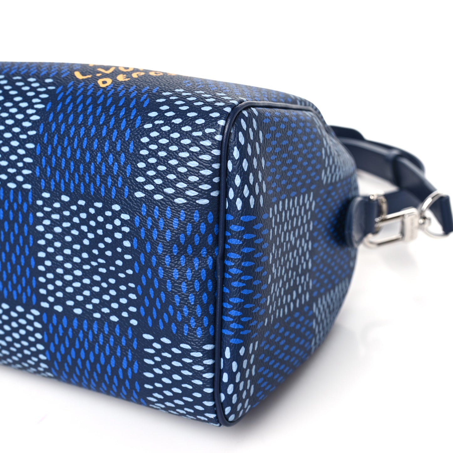 Damier Heritage Speedy Bandouliere 25 Blue
