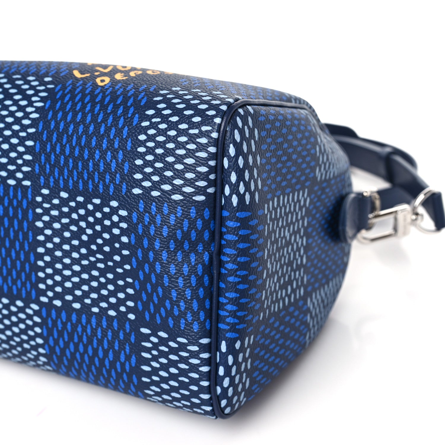 Louis Vuitton Damier Heritage Speedy Bandouliere 25 Blue 8 of 8