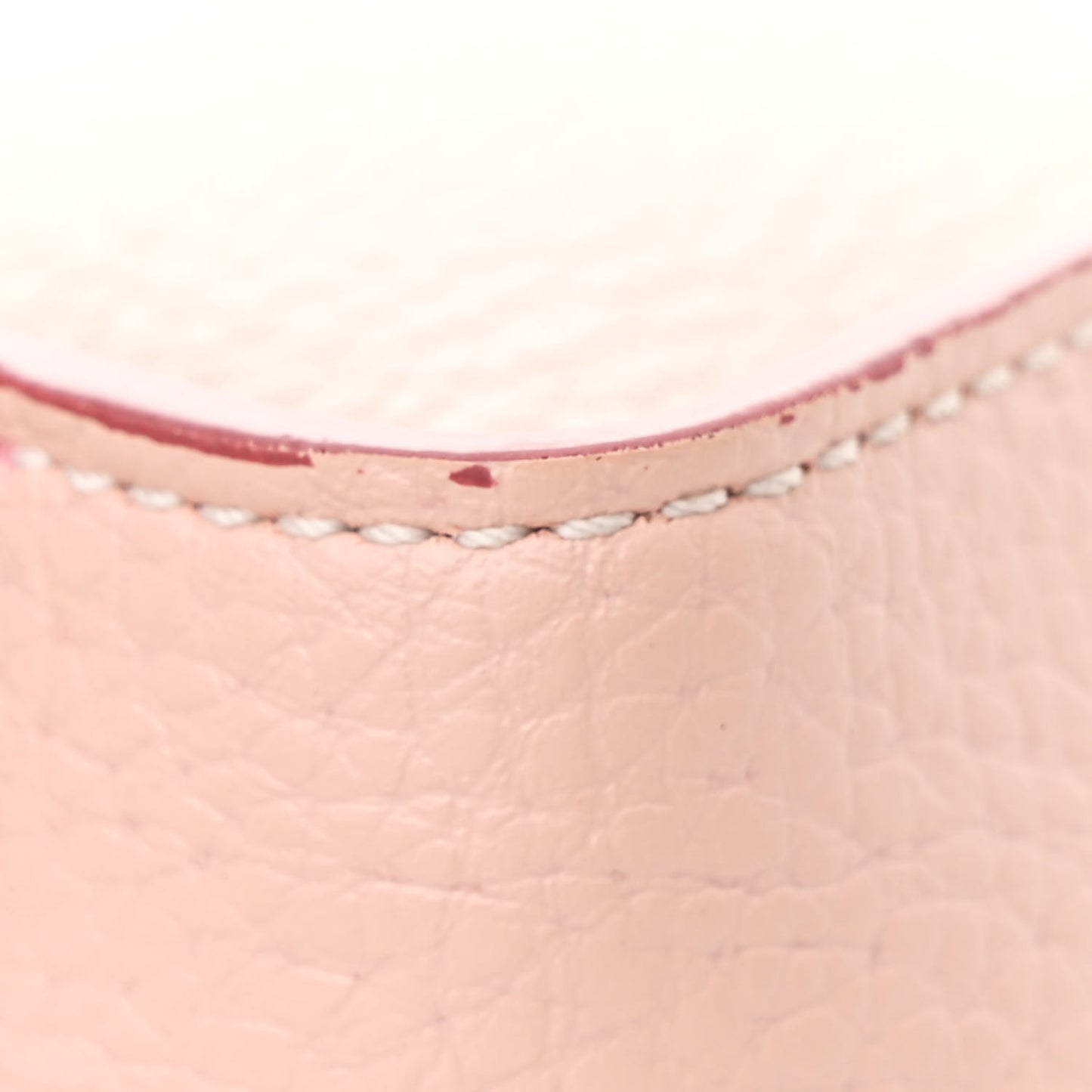 Grainy Alter Mat Perforated Logo Mini Crossbody Rose Pink