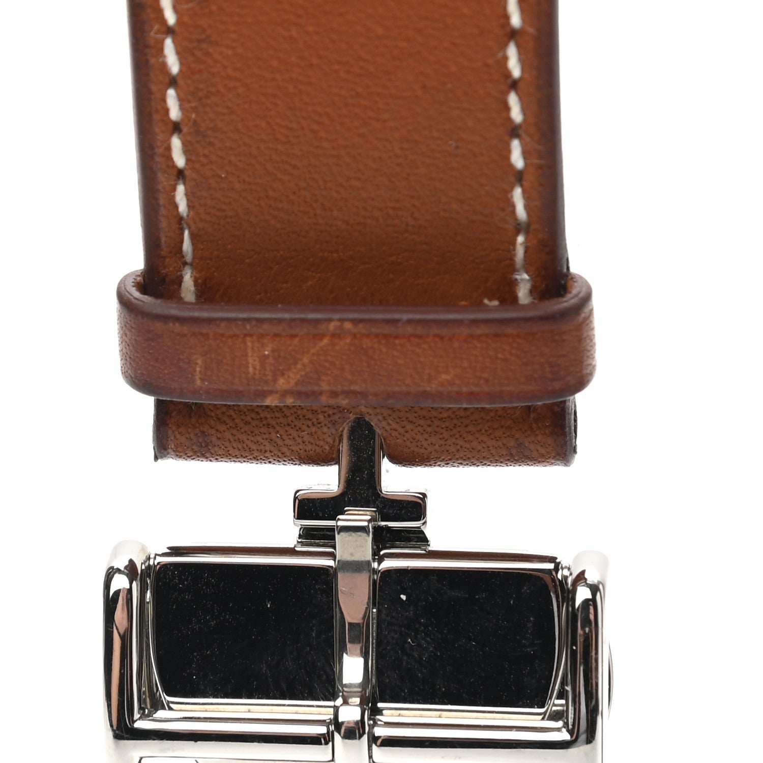 Hermes Barenia 44mm Apple Watch Single Tour Band Fauve 8 of 8