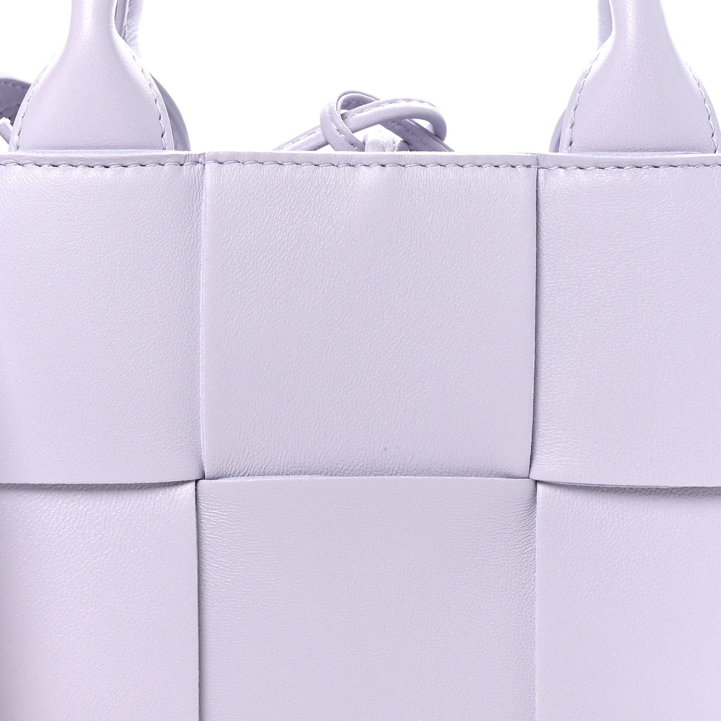 Calfskin Maxi Intreccio Candy Arco Tote Mirth Washed