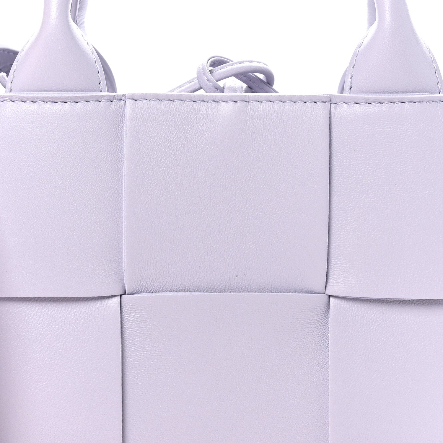 Bottega Veneta Calfskin Maxi Intreccio Candy Arco Tote Mirth Washed 8 of 10