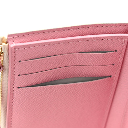 Louis Vuitton Giant Damier Victorine Wallet Peach Pink 9 of 9