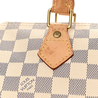 Louis Vuitton Damier Azur Speedy 30 13 of 17