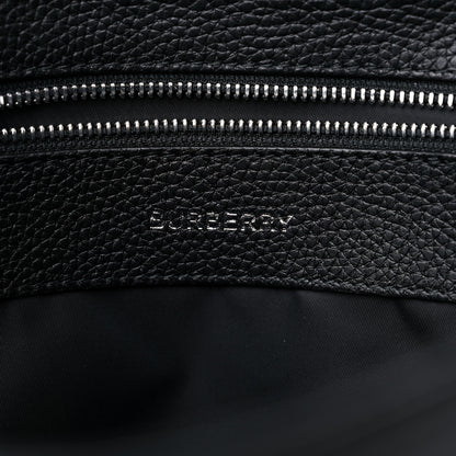 Burberry Grainy Calfskin Embossed Bruno Messenger Black 6 of 11