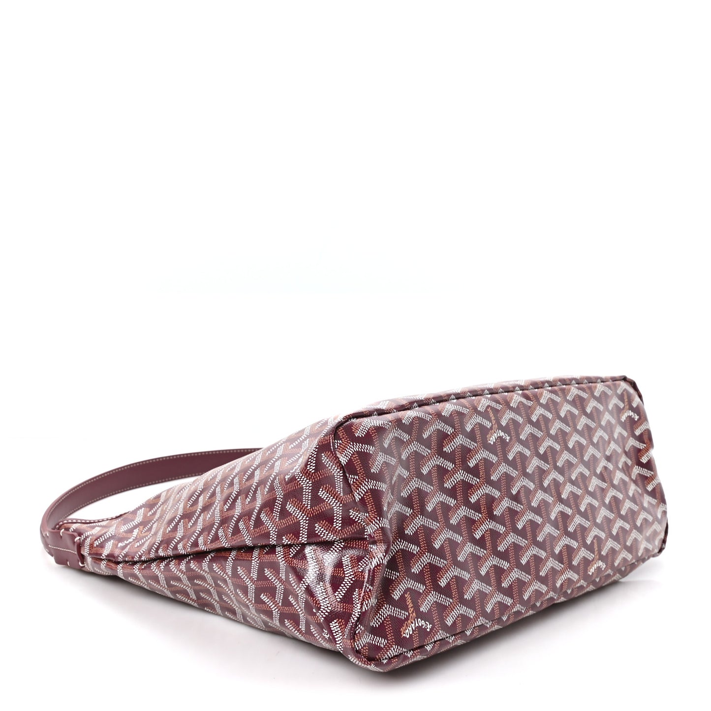 Goyardine Boheme Hobo Burgundy