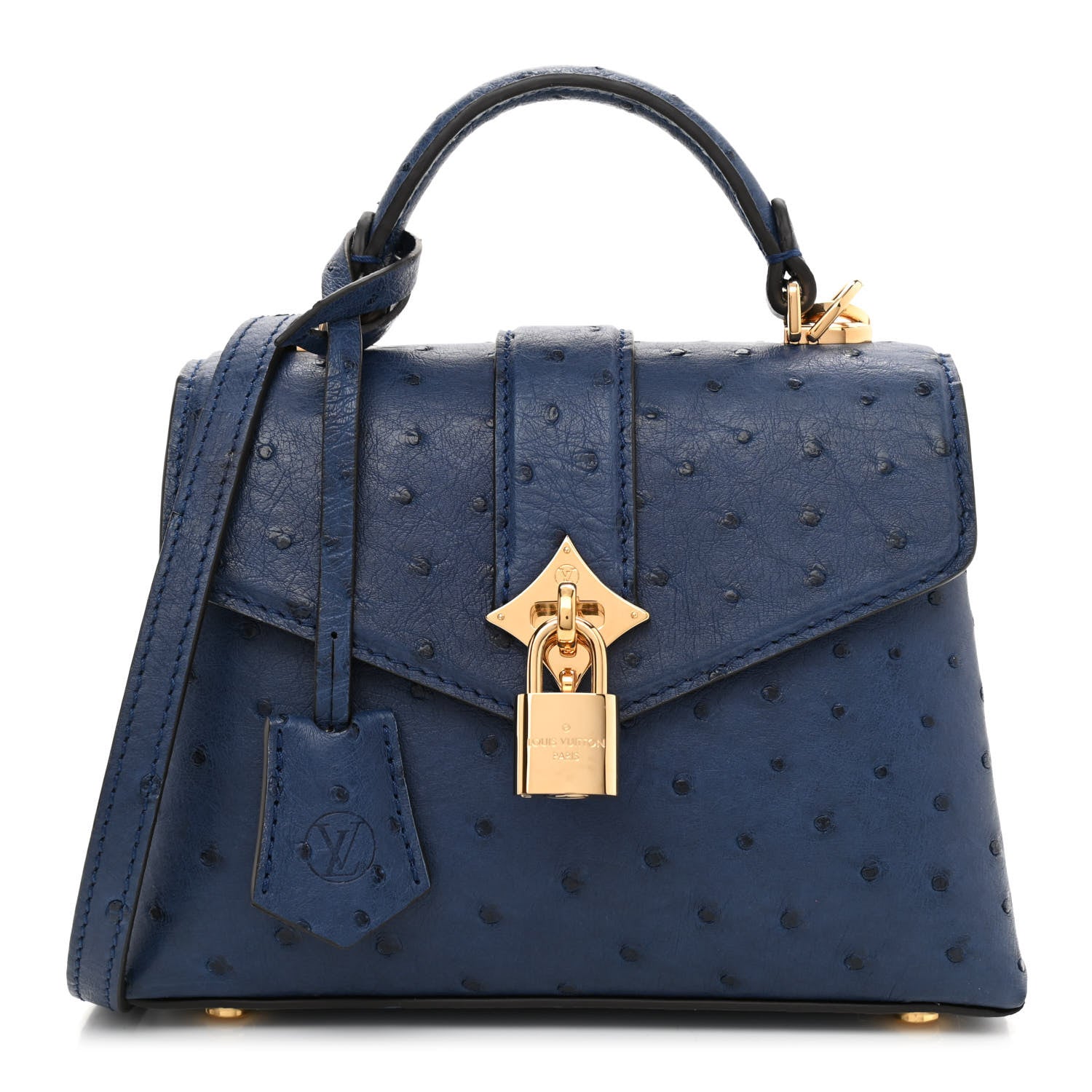 Louis Vuitton Ostrich Rose Des Vents Mini Indigo 1 of 7