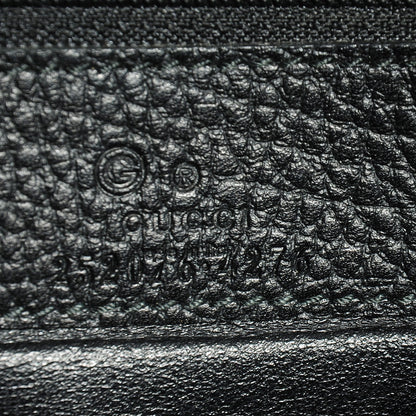 Gucci Denim Monogram Continental Wallet Black 7 of 7