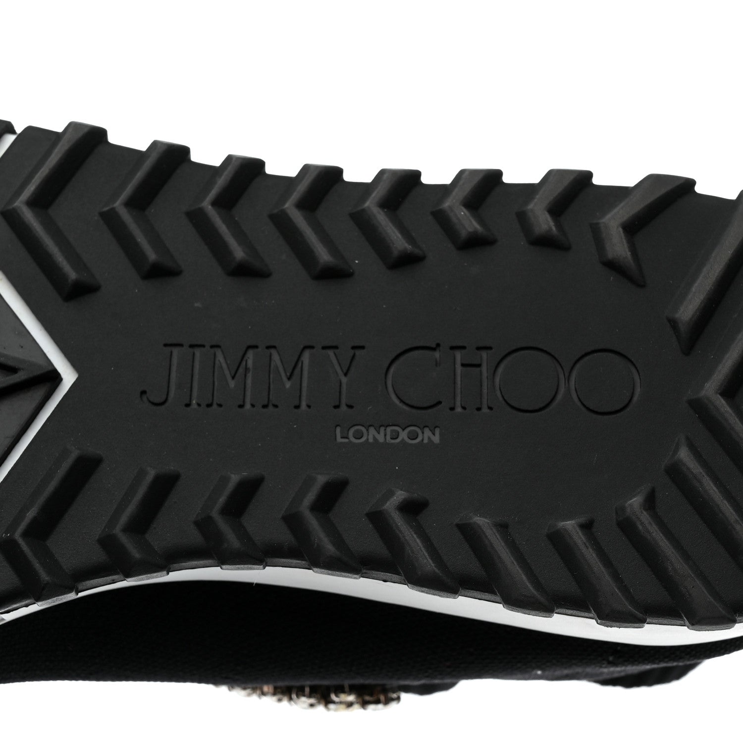 Jimmy Choo Knit Crystal Verona Sneaker 9 Black 6 of 7