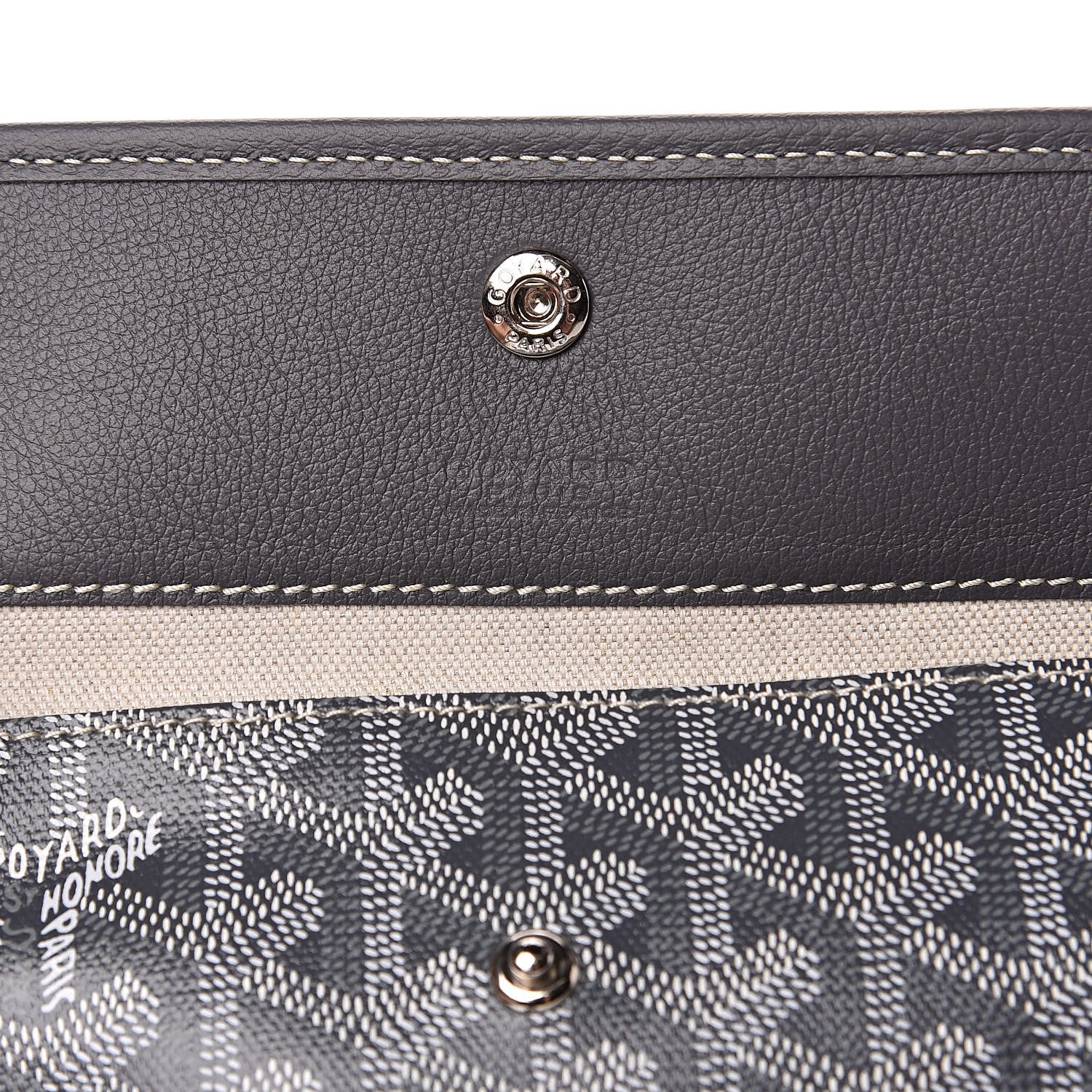 Goyard Goyardine Saint Louis PM Grey 6 of 9