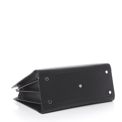 Saint Laurent Grained Calfskin Small Sac De Jour Black 3 of 8