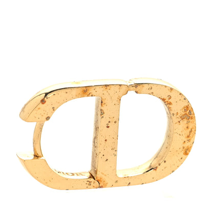 Christian Dior Crystal 30 Montaigne Earrings Gold 5 of 5