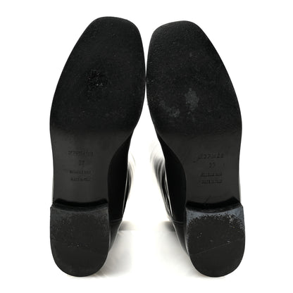 Hermes Calfskin Hippique Riding Boots 37 Black 5 of 10