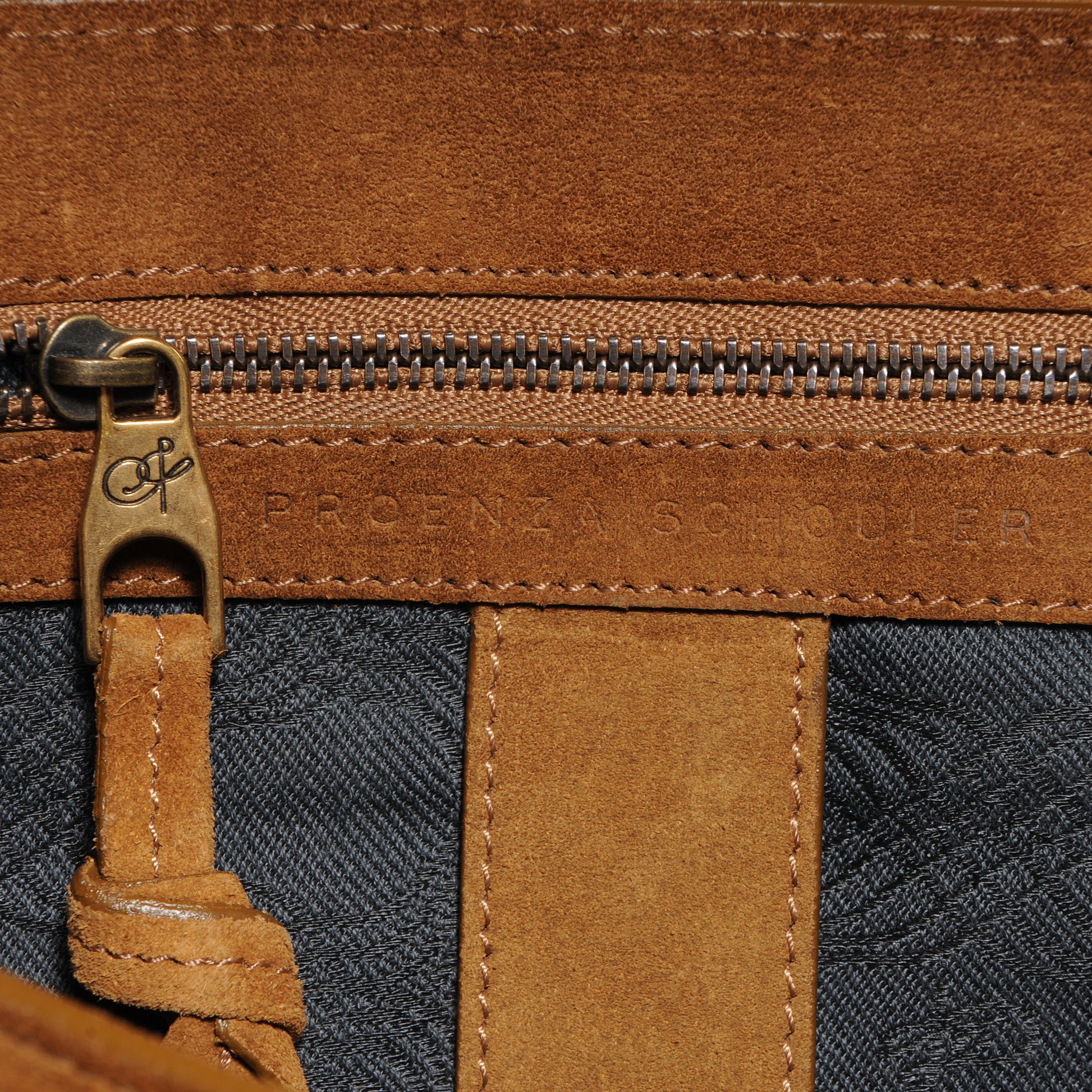 Proenza Schouler Suede PS1 Medium Satchel Tobacco 6 of 12