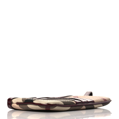 Burberry Supernova Check Wristlet Berry Red 4 of 8