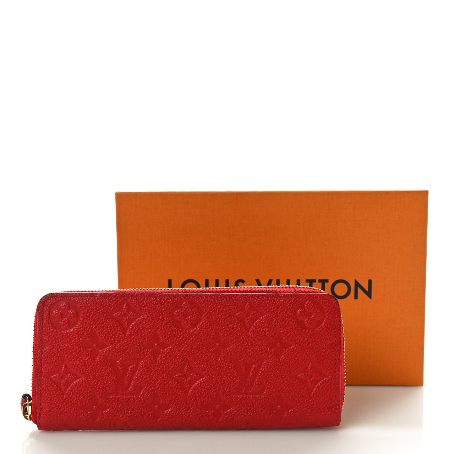 Empreinte Clemence Wallet Cherry