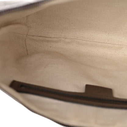 Gucci GG Supreme Monogram Web Small Ophidia Half Moon Hobo Brown 11 of 12