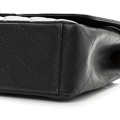 Chanel Caviar Quilted Maxi Double Flap Black 10 of 10