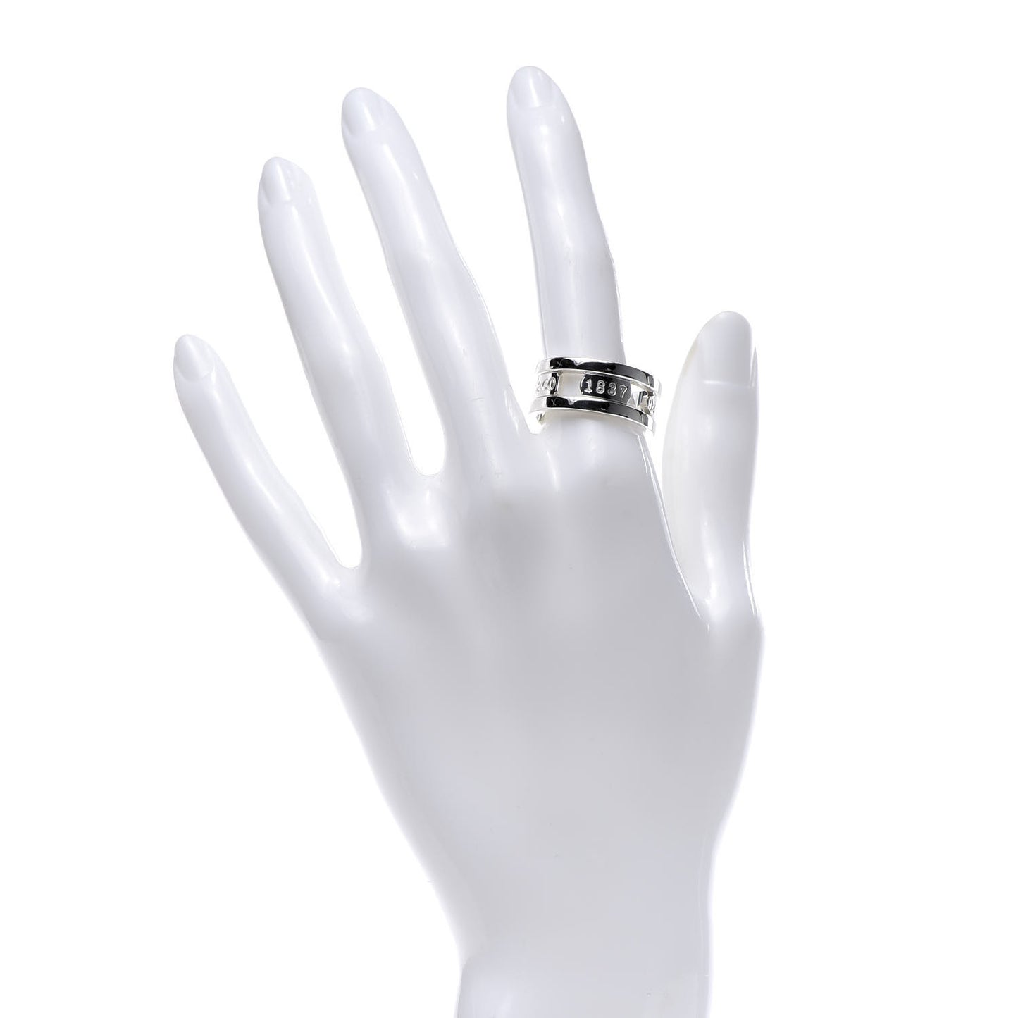 Sterling Silver 1837 Elements Ring 58 8.5