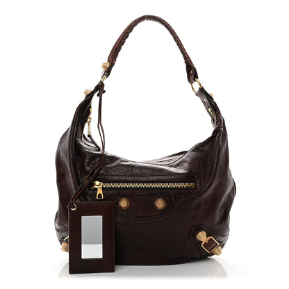 Balenciaga Chevre Giant 21 Gold Hardware Hobo Mogano 3 of 13