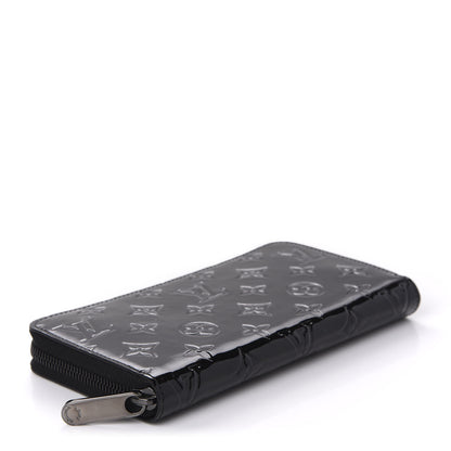 Louis Vuitton Vernis Zippy Wallet Noir Magnetique 4 of 9