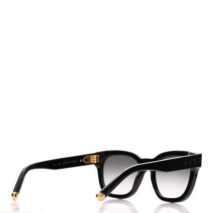 Louis Vuitton Acetate My Monogram Square Sunglasses Z1523W Black 4 of 7