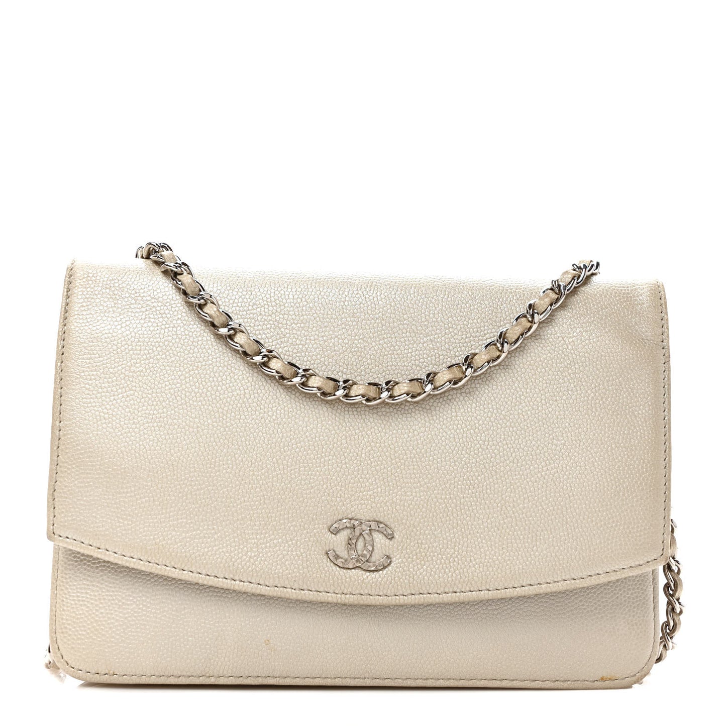 Caviar Sevruga Wallet on Chain WOC Beige