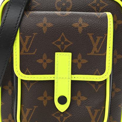Louis Vuitton Monogram Macassar Christopher Wearable Wallet Fluorescent Yellow 8 of 16