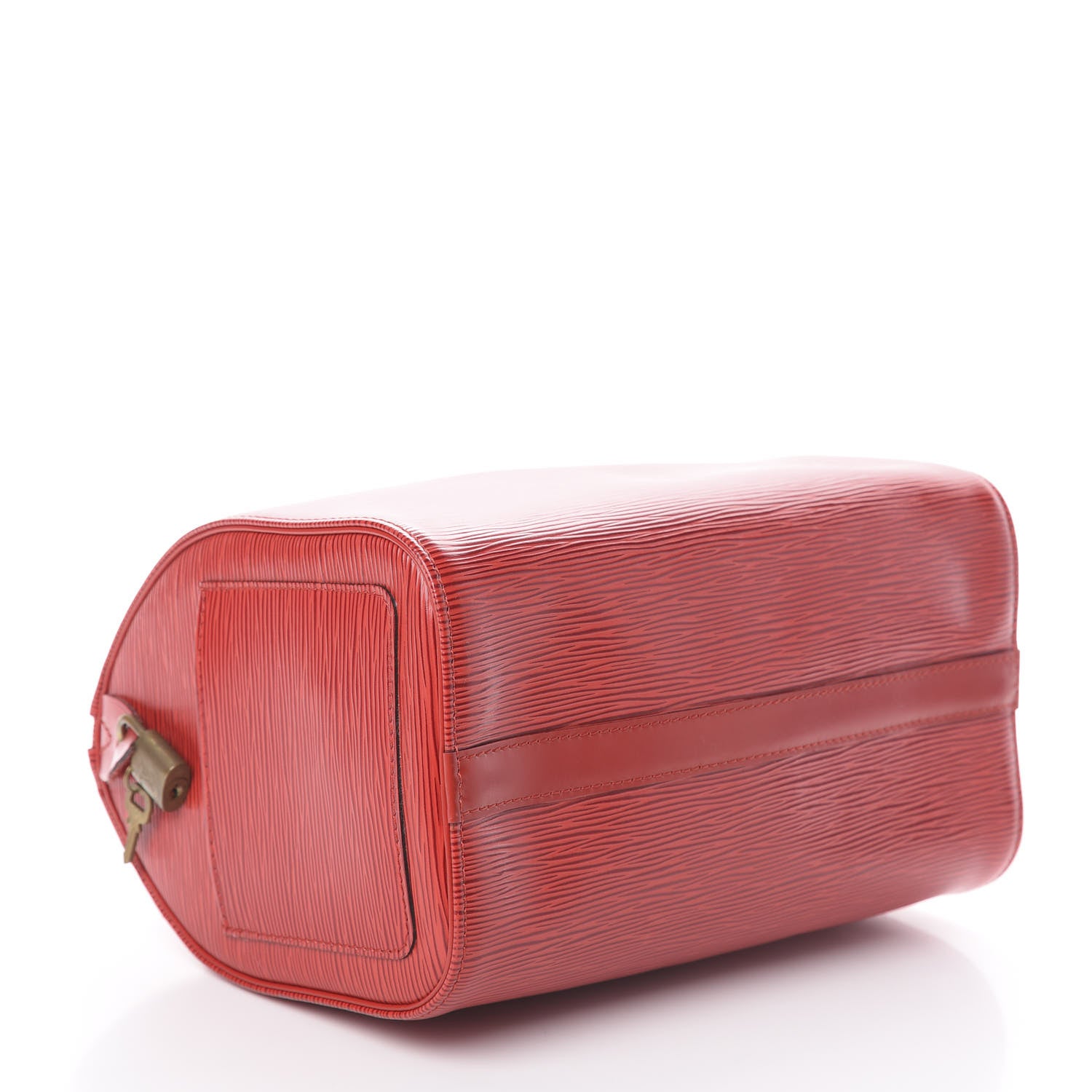 Louis Vuitton Epi Speedy 30 Castillan Red 3 of 8