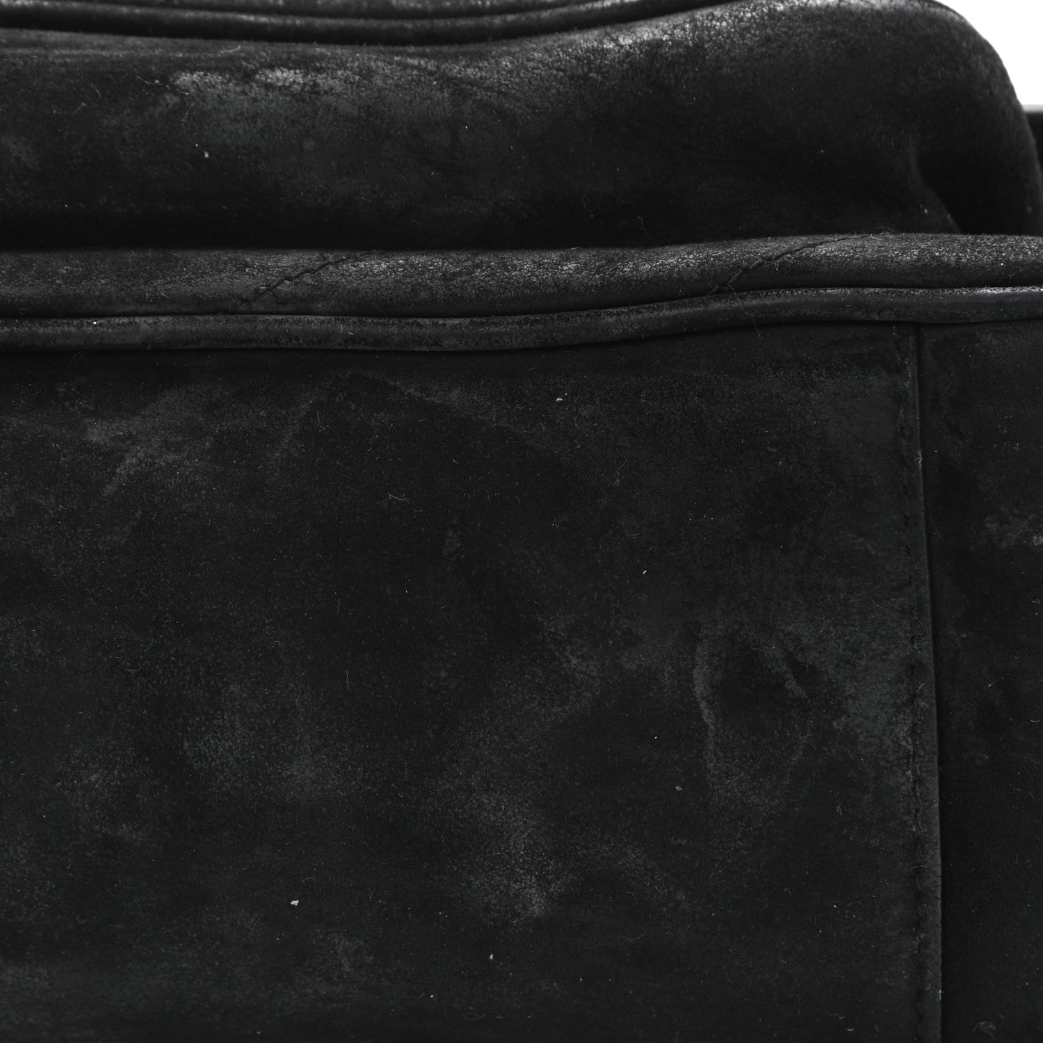 Saint Laurent Suede Monogram Medium Niki Chain Satchel Black 10 of 11