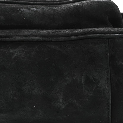 Saint Laurent Suede Monogram Medium Niki Chain Satchel Black 10 of 11