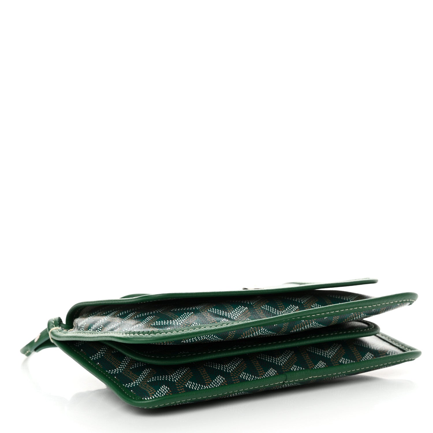 Goyard Goyardine Plumet Wallet Clutch Green 4 of 10