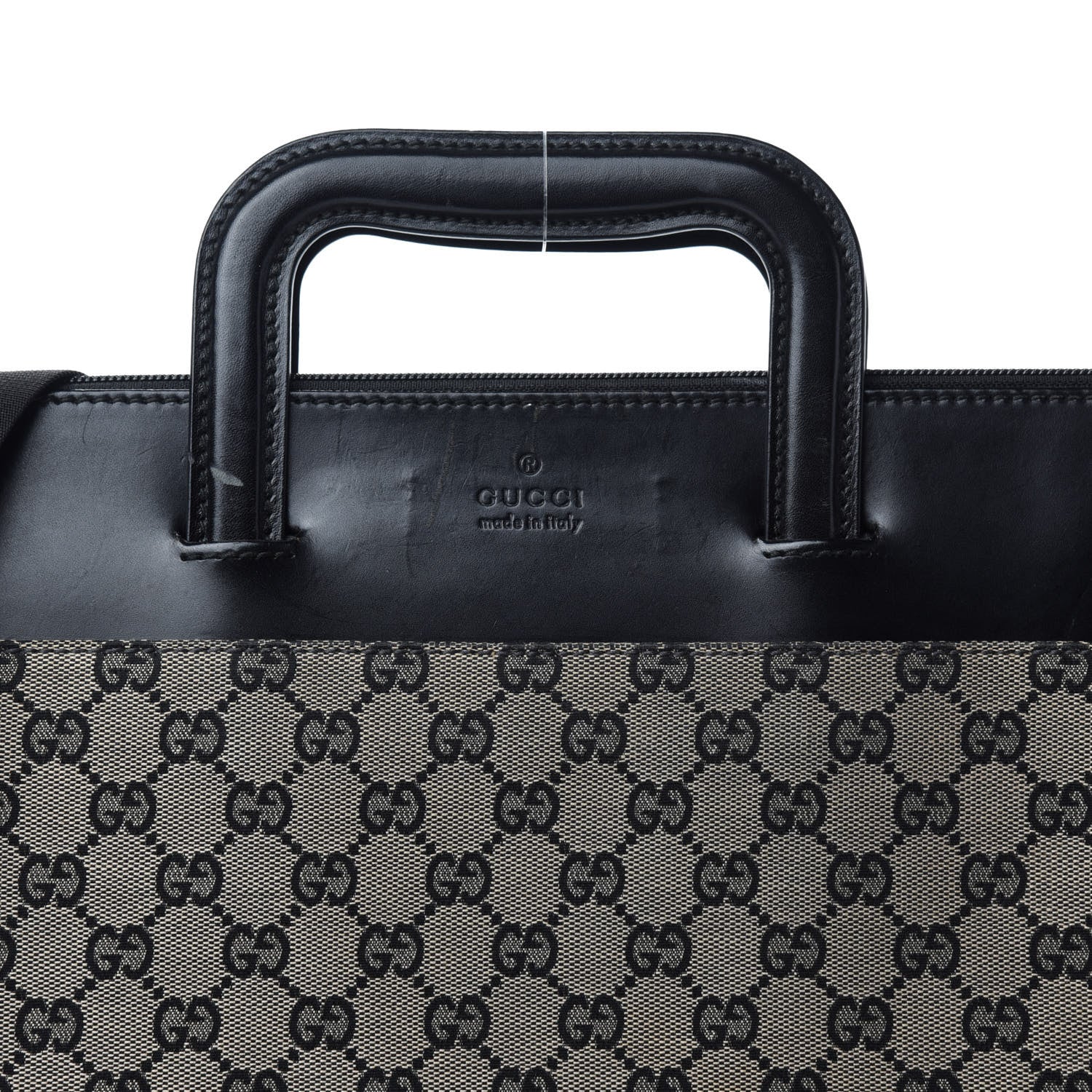 Gucci Monogram Briefcase Black 15 of 15