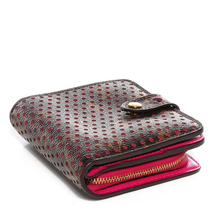 Louis Vuitton Monogram Perforated Compact Zipped Wallet Fuchsia 4 of 8