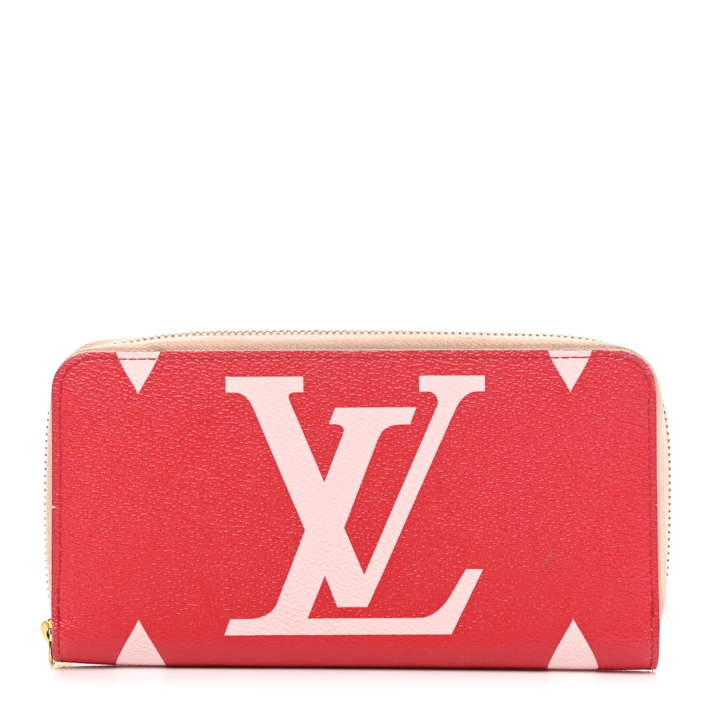 Monogram Giant Zippy Wallet Rouge Rose