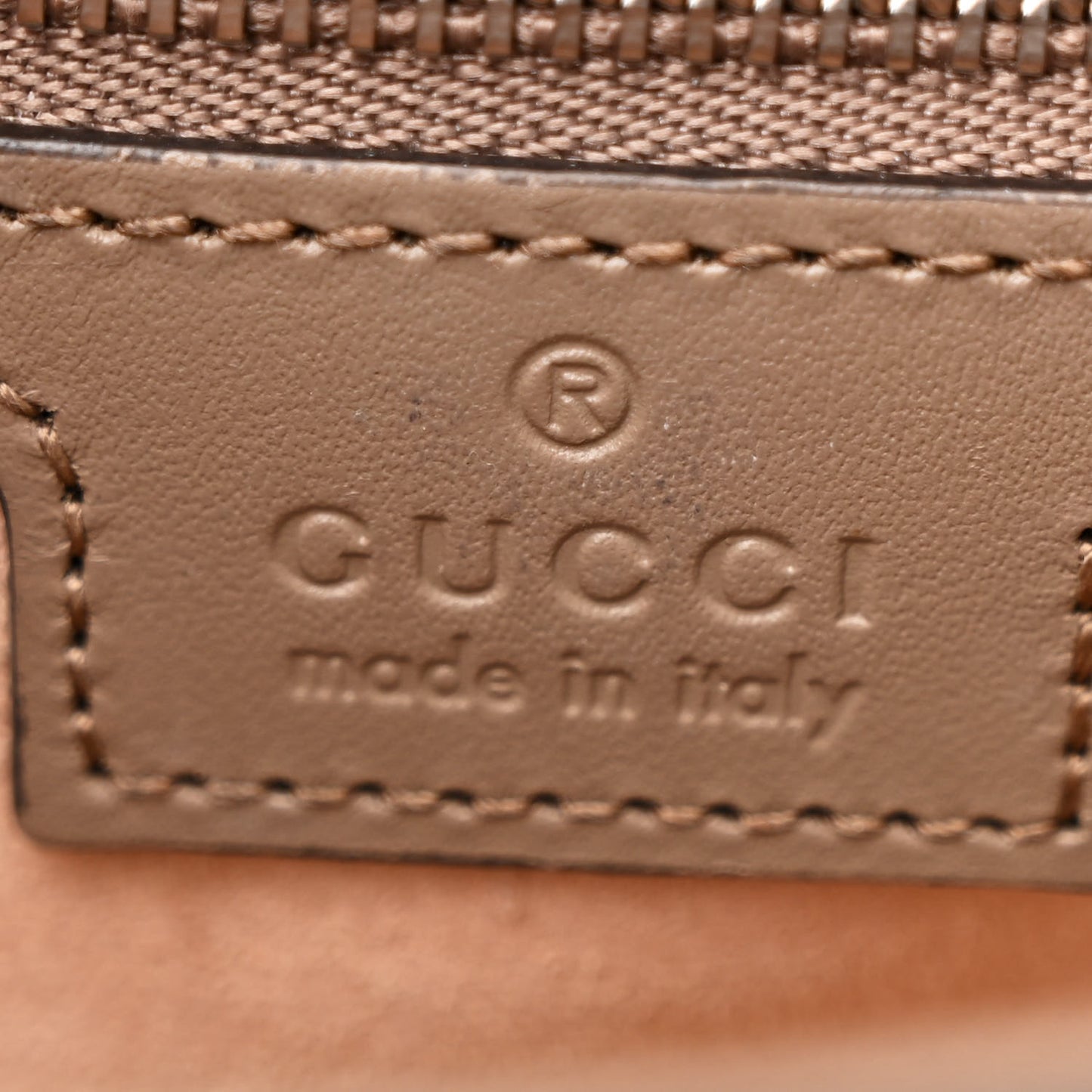 Senna GG Supreme Petite GG Top Handle Shoulder Bag Beige Ebony