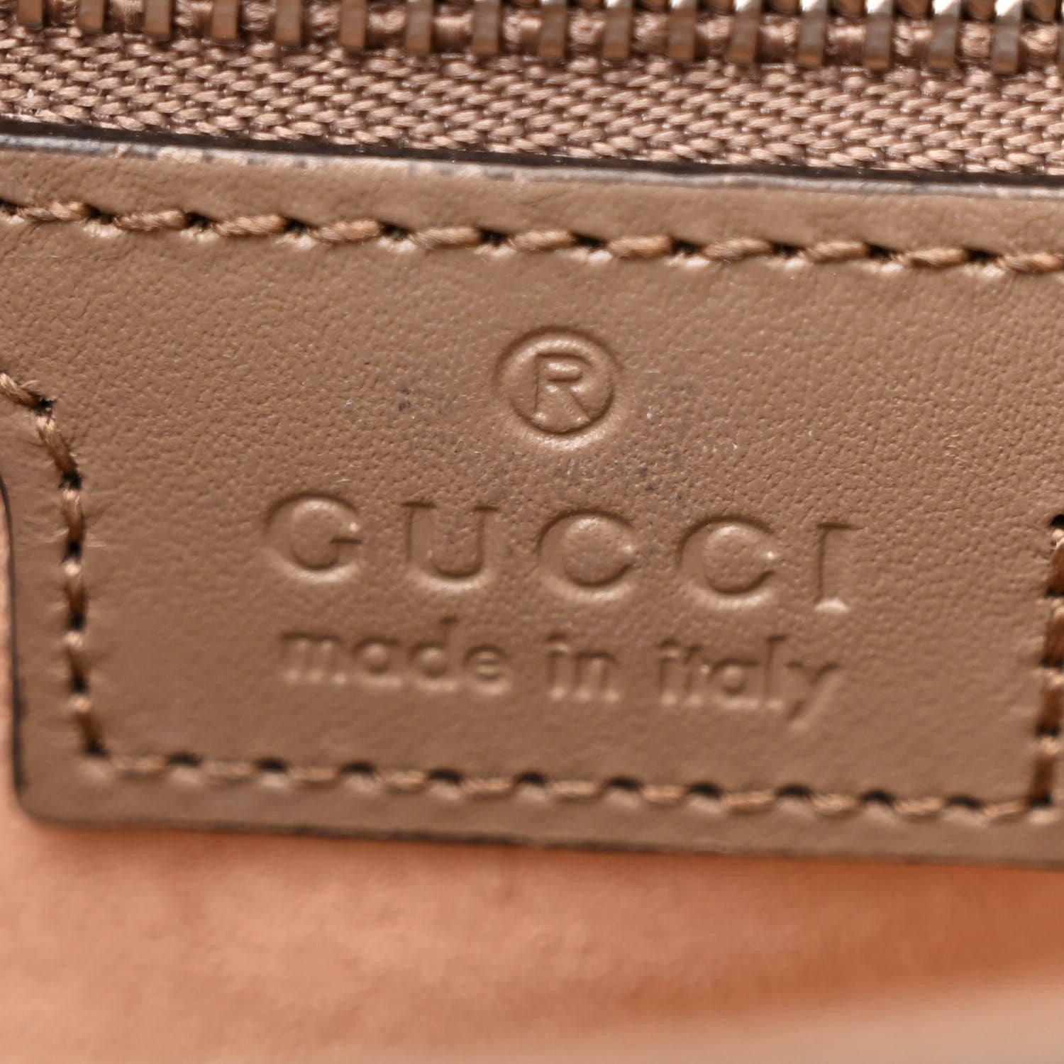 Gucci Senna GG Supreme Petite GG Top Handle Shoulder Bag Beige Ebony 6 of 23